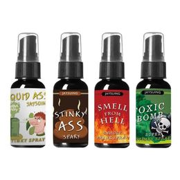 Maskers Feestmaskers 30 ml Super Stinkende Vloeibare Scheet Vreselijke Geur Spray Langdurige Halloween Prank Speelgoed Adts Kinderen Spoof Geurdruppel Deli