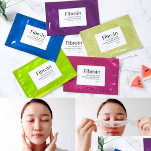 Maskers peelt Thailand Fibroin Tra Firming Face Mask Silk Masque Skin Care Diep Moisturizing Facial Drop Delivery Health Beauty Otxze
