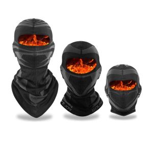 Masques en peluche chauds masques complets hiver armée tactique cagoule chapeau coupe-vent cyclisme moto ski chapeaux Protection solaire écharpe
