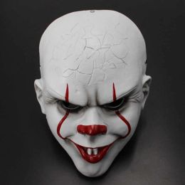 Masques Stephen King's It: Chapitre deux pennywise masque de clown résine cosplay Halloween accessoires x0803