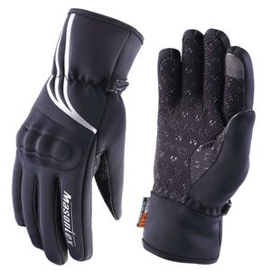 Masontex Winter Motorfiets Handschoenen Warm Winddicht Waterdicht Touchscreen Motorrijden Handschoenen Outdoor Fietsen Guantes Handschoenen H1022