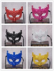 Maskerade masker feestmasker Halloween vos maskers damesoog prachtig venetiaans half gezicht sexy elegante mysterieuze prinsesmasker7336217