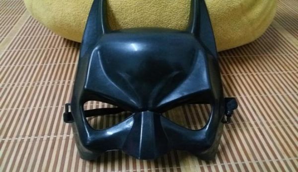 Máscara mascarada Venetian Pretty Party Evening Batman Mask Black One Size Fit para la mayoría de los adultos e hijos6332197