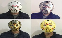 Masquerade Masques pour adultes Jason Voorhees Skull Mask Paintball 13th Horror Movie Mask Scary Halloween Costume Cosplay Festival PA1385360