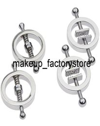 Massage 1 Paar Metal Nipple klemmen Borst Clips Nipple Stimulator Erotisch speelgoed Sek Slaven Beperkingen Volwassen games Sex Toys voor vrouwen 8254872