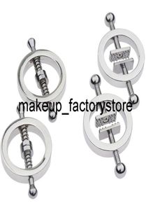 Massage 1 Paar Metal Nipple klemmen Borstclips Nipple Stimulator Erotisch speelgoed Sek Slaven Beperkingen Volwassen games Sex Toys voor vrouwen 9158226