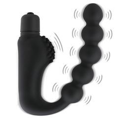 Massage 10 Mode Vibrerende anale plug vagina PSPOT PSPOT PROSTATE Massager Sex Toy voor paar G Spot Massager volwassen seksproduct voor vrouwen4701832