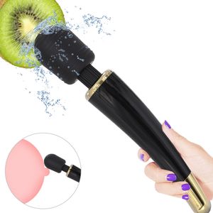 Massage 12 Frequentie Tepel Clit Stimulator Magic Wand Av Vibrator Vrouwelijke Masturbator Sex Machine Clitoral Massager Seksspeeltjes voor Paar