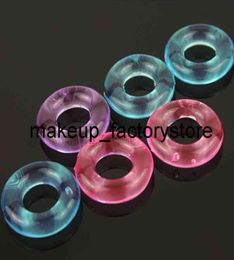 Masaje 135 unids Colorfull Silicone Time Delay Penis Cock Rings Productos para adultos Juguetes sexuales masculinos Anillo de cristal para hombres Color aleatorio5871822