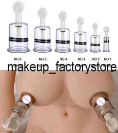 Massage 1 stks Nipple Sucker clitoris SUCTion BDSM Bondage Massager Nipple Vacuüm klemmen Pomp Pomp borstvergroting Sex Toys voor volwassenen WO4413588