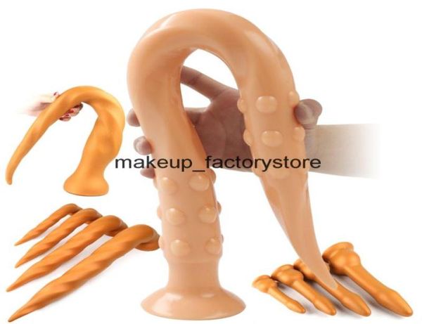 MASSAGE 2020 NOUVEAU LONG PLIGNE ANAL BRAND POUR BUTS SILICONE ANAL DILDO ANUS Dilator Dilator mâle Massage Prostate Toys Adult For Women M1454057