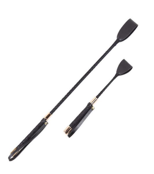 Massage 3060cm BDSM PU Cuir Spanking Paddle Long Whip Flirting Slave Bondage Flogge Fetish Sexy Produit pour couples Adults SM 8115865