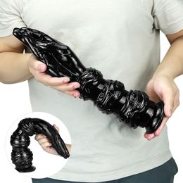 Massage 36 cm anale plug arm butt plug met sterke zuignap vrouwelijke masturbatie apparaat prostaat massager erotische seksspeeltjes voor paar