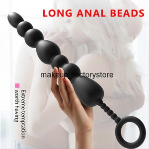 Massage 39,2 cm de long perles anales énorme gode silicone plug anal plug anal balle cul massage anus dilatateur érotique jouet sexuel intime pour femme