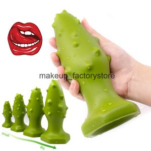 Massage 4 Size Super Zachte Anale Siliconen Plug Enorme Anale Kralen Dilatador Anale Plug Voor Mannen Prostaat Erotische Speeltjes Gay Speeltjes Voor Mannen Vrouw