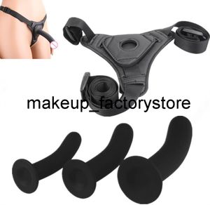 Massage 4 Style Sangle Sur Gros Gode Harnais Réglable BDSM Pantalons De Bondage Lesbiennes Strapons Bas Femelle Anal Sex Toy Pour Femmes5744947