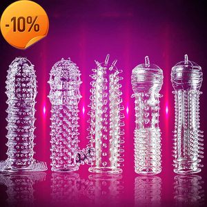 Massage 5 pc's herbruikbare draad siliconen penis ringen mannelijke penis vergroting extemder g punt stimulatie vertraging ejaculatie seks speelgoed voor de mens