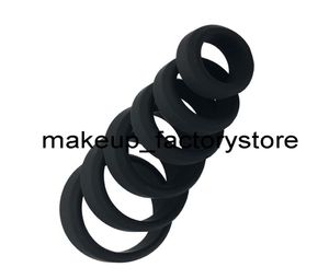 Massage 6 tailles Silicone Cock Ring pénis améliorer l'érection éjaculation de retard