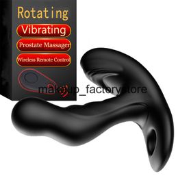 Massage 7 Modus Roterende 10 Modus Vibrerende Prostaat Massager Gay Speelgoed Anale Plug Buttplug G-Spot Stimuleren vibrator Speeltjes Voor Mannen Vrouwen