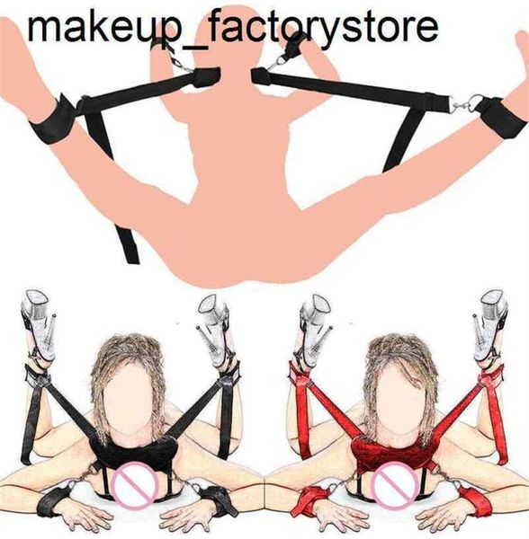 Massage Adultable Adult Toys for Woman Couples RESTRAINTS COLLORS HAUFFS CHEPS CUFFS ESSAVE EROTIQUE BDSM BONDAGE SET FETISH8794405