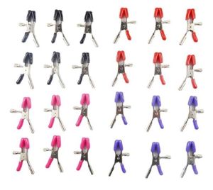 Massage A réglable en acier inoxydable Clips de sein en métal Pinces de mamelon Bondage esclave Sex Toys Adults Games For Women Toy Toy Whole7643360