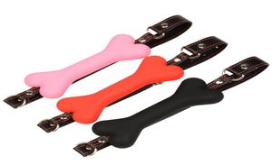 Massage adulte en silicone souple bâillon bdsm bondage oral équipement fétiche ouverte bouche bée