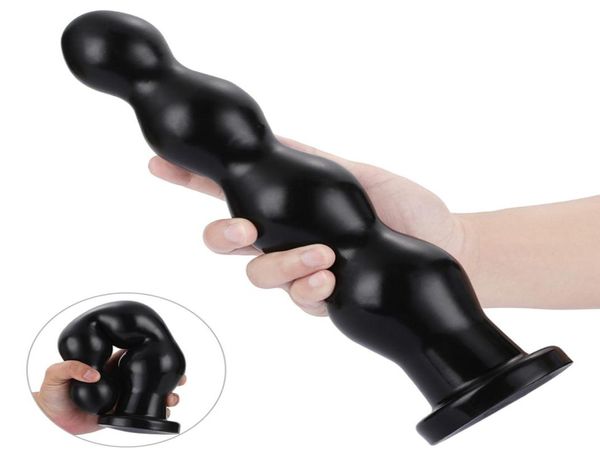 Masaje Anal Plug Sex Shop Butt Plug Cuentas anales con potente ventosa Masajeador de próstata Masturbador femenino Juguete sexual erótico para 7240348