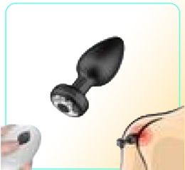 Vibrateur anal de massage pour hommes vibratrice de bougie à distance de télécommande sans fil pour les masturbateurs adultes SEXE ANAL T6565459