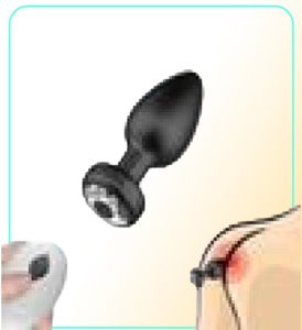 Vibrateur anal de massage pour les hommes vibratrice de la fiche de bosse à télécommande sans fil de la prostate pour les masturbateurs adultes anal sexe T4346919