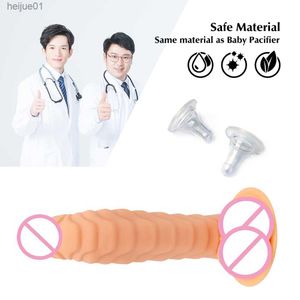 Masaje Consolador artificial Juguete sexual femenino Polla falsa Pene realista Vagina Punto G Masajeador Butt Plug Lechón fuerte Producto adulto para mujer L230518