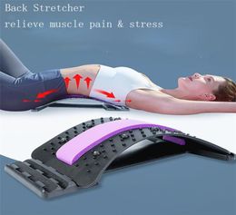 Massage Back Chiropractic Relax Taille Trainer Chiroboard Spine Relief Relaxing Lumbar Support Deck Tool voor houdingscorrector 22026234643