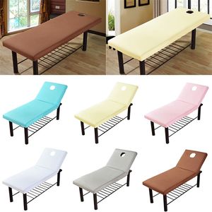 Couvre-lit de massage Salon de beauté SPA Drap-housse Table Couette Doux Polyester Confortable Élastique Souffle 220514