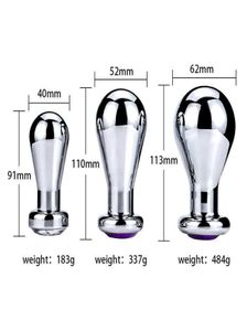 Massage Grote Anale Plug Metalen Butt Plug Sexo Anale Speeltjes voor Vrouw Erotische Sextoy Buttplug Dilatador Anale Kralen Seksspeeltje voor Volwassen Homo M9436178