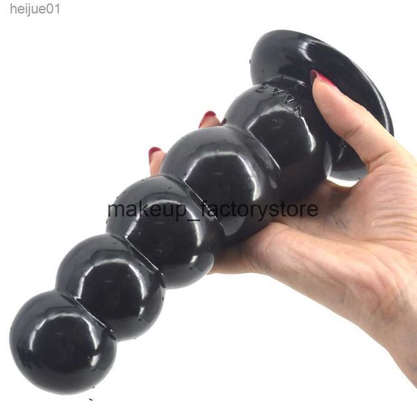 Massage Gros Gode Forte Perles D'aspiration Boîte De Gode Anal Emballé Butt Plug Ball Plug Anal Sex Toys pour Femmes Hommes Produit Adulte Sex Shop L230518