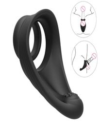 Masaje de polla Anillo Lock Sperm Erection Manga retraso eyaculación Juguetes sexuales para hombres productos íntimos de sexo shop9688276