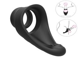 Massage coq boucle verrouillage des spermatozoïdes manche érection retard éjaculation cockring sex toys for hommes intime biens sex-shop3627439