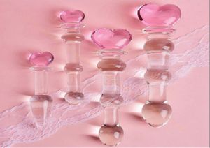 Masaje cristal de cristal consoladores gay de productos sexy sexy tope bulto estimulación anal beads pene para mujeres enchufe anal sexy juguetes5532101