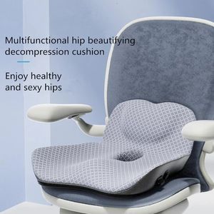 Massagekussen Antislip Orthopedisch Traagschuim Stuitbeenkussen voor Stuitbeen Ischias Rugpijnverlichting Comfort Bureaustoel Zitting 231220