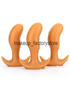 Massage Erotic Shop Soft Mérole Anal plug Silicone Butt Perles Perles d'anus Stimulateur d'extension de la prostate Anus Anus Sex Toys pour WOM5609957