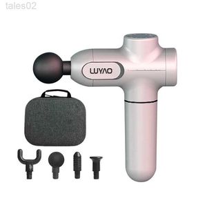 Massage Gun Accessoires LY-663A Beste draadloze diepe spierweefsel Massagepistool met borstelloze motor YQ240401