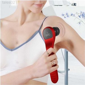 Massage Gun Full Body Massager Multifunctionele sportmassage verlichten MINI stimulator fascia stick spierontspanning pistool yq240401