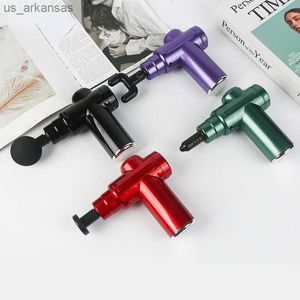 Massage Gun Mini Pocket Massager Diepe Spier Trillingen Verlichting Pijn Relax Fitness Therapie voor Body Massage Ontspanning