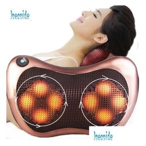 Massage Gun Us Stockneck Masr Car Home Mas Neck Back Taill Body Elektrische Mtifunctioneel kussenkussen Cushionneck FY0029 Drop Delivery Sports Dhriw