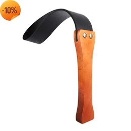 Massage de haute qualité manche en bois PU fouet en cuir Vintage Bdsm esclave fessée pour les femmes Adulit jeux fétiche nouveauté Sex Toys