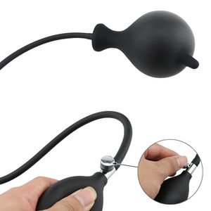 Massage Opblaasbare Anale Plug Butt Plug Prostate Stimulator Vrouwelijke Masturbatie Apparaat G-Spot Vagina Massager Erotisch Speeltjes voor Paar