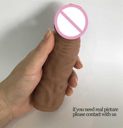 Massage items mini 14cm sot tpe realistische dildo penis mouw herbruikbare speelgoed penis extensie pik vergroting penis schede vertraging ejacula3434227