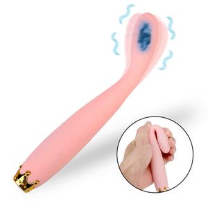 Massage Items Seksspeeltjes voor Vrouwen Vinger Vibrator 10 Speed ​​Snelle Orgasm Tepel Clitoris Stimulator Vagina Massager Dildo
