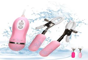 Massage Items upgrade 10 Frequentie Borstmassage Vibrerende Tepelklemmen Vibrator Siliconen Vrouwelijke Masturbatie Sexy Speelgoed voor Vrouw2044771