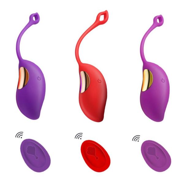 Articles de massage mise à niveau USB rechargeable oeuf vibrant GSpot masseur jouets sexuels pour femmes télécommande sans fil vaginale serré Exer9429786