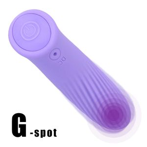 Massage Items Vagina Vibration Dildo Vibrator 7 Speed ​​G-spot Clitoris Stimulator Vrouwelijke Maturbator Mini Bullet Sexy Speelgoed voor Vrouwen
